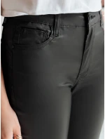 BLACKVIBE dámské kalhoty černé FashionStreet UY2253