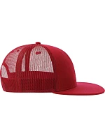 Atlantis Headwear Snap Mesh-S 6 panelová Trucker kšiltovka 33.0257 red/red Atlantis Headwear Snap Mesh-S 6 panelová Trucker kšiltovka 33.0257 red/red