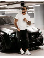 Pánské tričko 278060 ecru - Ola Voga