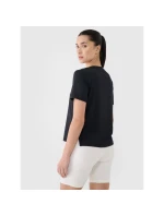 Dámské oversize rychleschnoucí tréninkové tričko 4F 4FWMM00TFTSF1829-20S