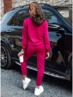MILIAN fuchsiová dámská tepláková souprava FashionStreet AY1099 MILIAN fuchsiová dámská tepláková souprava FashionStreet AY1099