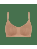 sloggi ZERO Feel Pure Soft bra - BROWN - SLOGGI BROWN - SLOGGI