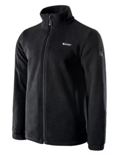 Pánská mikina fleece Ferns M 92800289080 černý - Hi-tec
