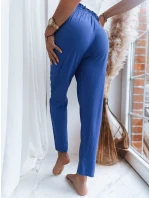 Dámské látkové kalhoty ADELIS cornflower FashionStreet UY1537