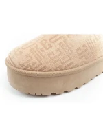 Lee Cooper snow boots women winter fashion fur insulated boots beige dámské