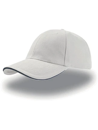 Atlantis Headwear Liberty Sandwich 6 panelová kšiltovka "Liberty Sandwich" 33.0005 white/navy Atlantis Headwear Liberty Sandwich 6 panelová kšiltovka "Liberty Sandwich" 33.0005 white/navy
