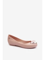 Dámské vonící baleríny srdcem ZAXY NN285010 Nude