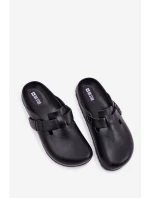 Pěnové Pantofle Pánské S Přezkou Big Star RR174A022 Černé Pěnové Pantofle Pánské S Přezkou Big Star RR174A022 Černé