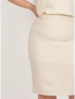 Sukně LK SD 506697.95 béžová