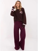 Mikina MJ BL H2496.27 tmavě hnědá Mikina MJ BL H2496.27 tmavě hnědá