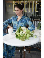 B259 Košilové šaty na knoflíky - model 2 B259 Košilové šaty na knoflíky - model 2