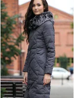 Dámský kabát BLH818025F tmavě šedý - PERSO