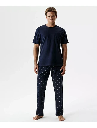 Pyžamo Atlantic NMP-403 kr/r S-2XL