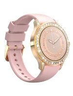 Dámské chytré hodinky VELTORI VT360-1 Pink Silicone Strap Dámské chytré hodinky VELTORI VT360-1 Pink Silicone Strap