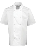 Premier PR 664 Kuchařský rondon s krátkým rukávem 39.0664 white