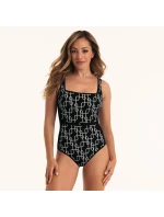 Style Dalida jednodílné plavky 7229 černobílá - Anita Classix