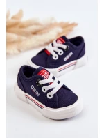 Dětské nízké tenisky Big Star JJ374163 Námořnická modrá Dětské nízké tenisky Big Star JJ374163 Námořnická modrá