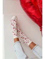 Dámské ponožky Love Ecru Dámské ponožky Love Ecru