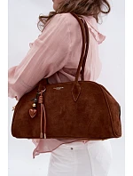 Eko Semišová Kabelka S Přívěskem Camel Noelia