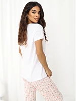 Pyžamo CLM PI 1581.09 světle růžové