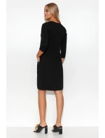 Dámské šaty M779 Černá - Makadamia
