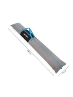 Potah lyží Meteor Croma šedý/černý