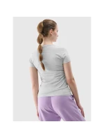 Dámské tričko s logem 4F 4FWSS24TTSHF1163-27M