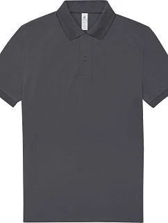 B&C My Polo 210 Piqué polo z těžké bavlny 01.U426 dark grey