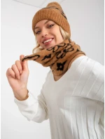 Tunelová šála AT KM CM 331 hnědá Tunelová šála AT KM CM 331 hnědá