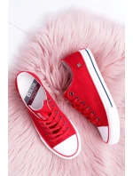 Dámské klasické tenisky Big Star - červené