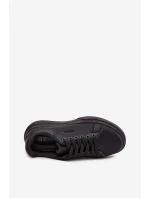 Dámské tenisky na platformě Big Star – černé Dámské tenisky na platformě Big Star – černé