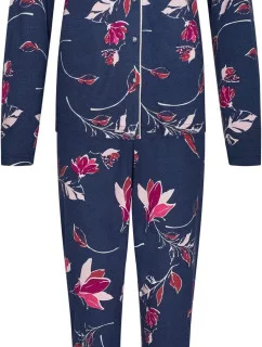 Dámské pyžamo 20232-100-2 tm. modré vzor - Pastunette