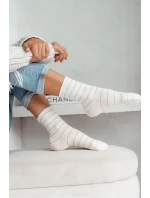 Dámské ponožky bez tlaku v tenkých proužcích 0200.059