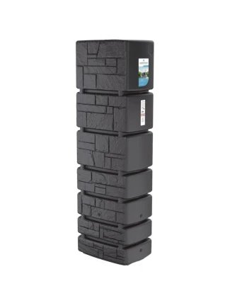 VĚŽOVÁ KAMENNÁ NÁDRŽ NA VODU 350L ANTHRACITE dětské