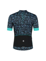 Rogelli dres RUBIK šedá-tyrkysová M