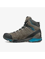 Trekové boty Scarpa ZG Trek GTX – titanová/jezerově modrá, velikost: 46 Trekové boty Scarpa ZG Trek GTX – titanová/jezerově modrá, velikost: 46