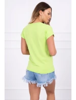 Limitovaná edice světle zelené halenky Limitovaná edice světle zelené halenky