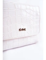 Kožená taška Small Messenger Bag GOE ZNJ035 Bílá