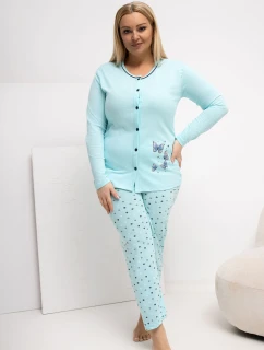 Pohodlná pyžama pro plnoštíhlé model 223306 Forever Pink