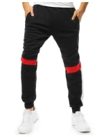 Pánské černé tepláky FashionStreet UX3542