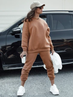 Dámský teplákový komplet ARIELLA PREMIUM mocha FashionStreet AY1097