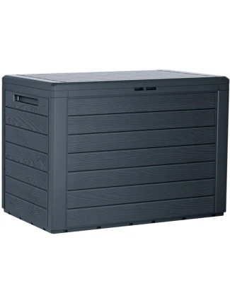 Zahradní box 190L antracit WOODEBOX dětské