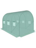 Krycí plech pro zahradní tunel 200x300x200 cm ZELENÝ