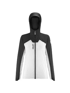Dámská bunda MILLET Intense Windbreaker Jkt, bílá a černá