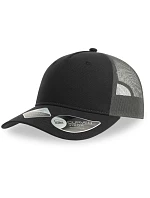 Atlantis Headwear Zion 5 panelová Trucker kšiltovka 33.0120 black/dark grey