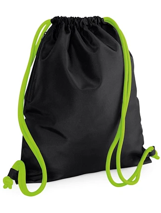 BagBase BG 110 Sportovní vak Icon 52.0110 black/lime green