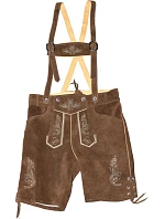 Leather Trousers short/men Pánské kožené kalhoty, krátké 60.3101 dark brown Leather Trousers short/men Pánské kožené kalhoty, krátké 60.3101 dark brown