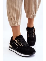 Semišové Sportovní Boty Na Platformy Černá Riverside Semišové Sportovní Boty Na Platformy Černá Riverside