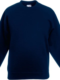 Fruit of the Loom Classic Kids Set-In Sweat Dětská mikina 16.2041 deep navy