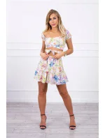 Ecru květinová sada Ecru květinová sada